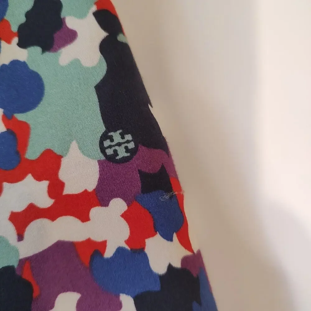 Tory Burch Berdine Floral Print Dress Size 10